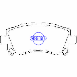 Pastilha de freio Subaru Foreste Impreza Legacy Outback FMSI:7589-D721 OEM:26296-AC030 FDB1327 TRW:GDB3217 WVA:21915 23558 23559 23560 AN463WK, F721