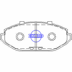 フォードクラウンビクトリアリンカーンタウンカーリムジンマーキュリーグランドマーキスブレーキパッドFMSI：7617-D748 OEM：1W1Z-2001-AA、F748