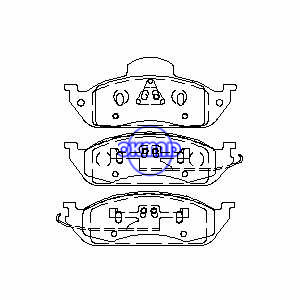 MERCEDES BENZ M-CLASS (W163) ML320 ML350 ML430 Pastilha de freio FMSI:7628-D760 OEM:1634201220 FDB1400 TRW:GDB1378 WVA:21901 21902 21903 23193 23194 23195 23196, F760