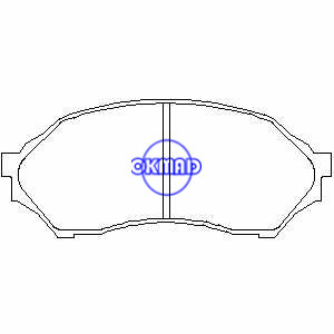 MAZDA 323 FS VI Protege 1.6 リッター ブレーキパッド FMSI:7670-D798 OEM:B2YD-33-28Z FDB1455 TRW:GDB3193 GDB7083 WVA:23490, F798
