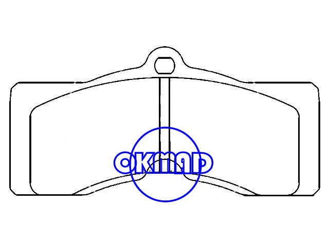 Pastilha de freio CHEVROLET Corvette FMSI: 7028A-D8 727-D8 OEM: 5452513, F8