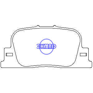 BYD F3R G3R TOYOTA CALDINA CAMRY PRIUS VISTA WINDOM COROLLA EX LEXUS ES300 브레이크 패드 FMSI:7708-D835 OEM:04466-47010 FDB1686 TRW:GDB3278 WVA:23592, F835