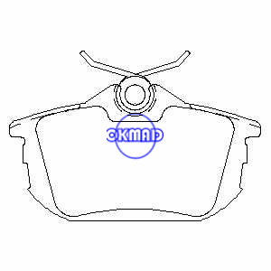 VOLVO S40 I 1.9 Litre V40 Plaquette de frein FMSI:7713-D838 OEM:3085097-8 FDB1095 TRW:GDB1199 GDB1314 WVA:21860 21861, F838