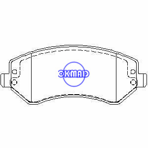 CHRYSLER GRAND VOYAGER Town & Country JEEP CHEROKEE Liberty DODGE Grand Caravan Plaquette de frein FMSI : 7732-D856 7988-D856 OEM : 05019984AA FDB1576 TRW : GDB4126 GDB7627 WVA : 23638 23639, F856