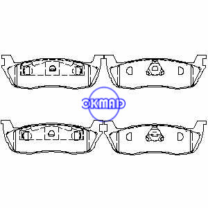 FORD USA F150 LINCOLN BLACKWOOD NAVIGATOR FORD CAMION Expedition F-150 F-250 FMSI:7584-D711 7584-D879 OEM:XL3Z-2200-AA WVA:24753, F879