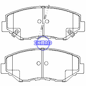 Acura Ilx Honda Accord Civic Cr-V Elemento Encaixe Piloto Pastilhe de Freio FMSI: 7795-D914 7795-D958 7844-D943 OEM: 45022-S9A-A00 FDB1658: GDB3325 GDB3627 WVB1658: GDB3325