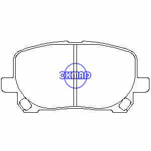 PONTIAC Vibe AWD FWD GT TOYOTA PICNIC Corolla XRS Matrix AWD FWD XRS Conjunto de pastilhas de freio FMSI:7824-D923 OEM:04465-44090 WVA23836, F923