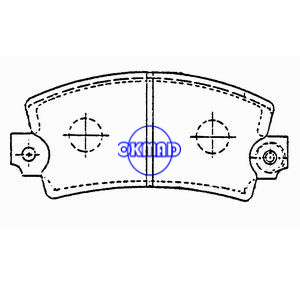 RENAULT 12 Variável LeCar R17 R5 Pastilha de freio FMSI:7078-D192 793-D97 OEM:7701200320 FDB106 WVA:20139, F97