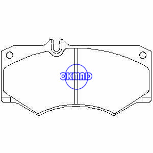 MERCEDES BENZ CLASSE G T1 Box/Bus T2/LN1 G500 G55 Plaquette de frein FMSI:7828-D927 OEM:6014208720 FDB239 TRW:GDB317 WVA20784 21056, FF239