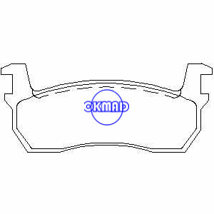 NISSAN MARS I Micra Canada Plaquette de frein FMSI : 7211-D308 OEM : 41060-05B90 FDB316 TRW : GDB303 WVA : 20957, FF316