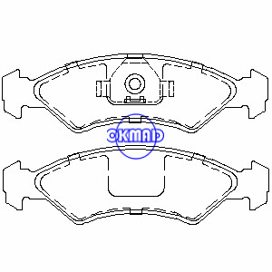 FORD FIESTA Caixa (FVD) II (FBD) Pastilha de freio OEM:5015917 FDB365 GDB311 WVA:20857 20858, FF365
