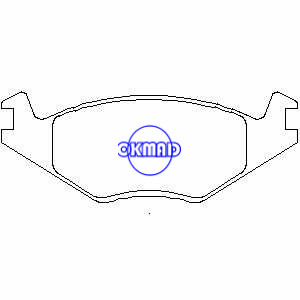 SEAT CORDOBA IBIZA VW DERBY GOLF POLO CLASSIC JETTA MK Pastilha de freio OEM: 191698151F FDB385 GDB463 WVA: 20889, FF385
