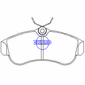 NISSAN ALMERA PRIMERA Hatchback Pastilha de freio OEM: 41060-2F025 FDB604 GDB3271 GDB847 GDB848 WVA: 21546 23069, FF604