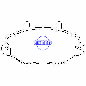 FORD TRANSIT Box Bus Plataforma / Chassi TOURNEO Van Pastilha de freio OEM: 5028764 FDB701 FDB1339 GDB1080 GDB1573 WVA: 21469, FF701