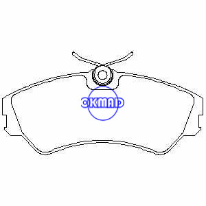 VW TRANSPORTER IV Box Bus Plate-forme/Châssis EuroVan Plaquette de frein FMSI:8657-D1457 OEM:701698151 FDB785 GDB862 WVA:20124, FF785