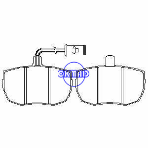 FORD TRANSIT Box Bus Platform/Châssis Van LAND ROVER Discovery RANGE ROVER ALFA ROMEO Plaquette de frein FMSI:7400-D519 OEM:1571571 00607963999 FDB829 FDB886 FDB841 TRW:GDB341 GDB789 WVA:20359 20608 21160 21480, FF841