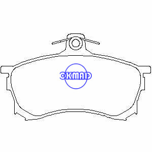 MITSUBISHI CARISMA Saloon Pastilha de freio OEM:MR249240 FDB1092 GDB1197 WVA:23080 23127, FF1092