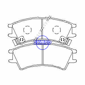 Plaquette de frein HYUNDAI ATOS PRIME (MX) FMSI : 8256-D1148 OEM : 58101-02A00 FDB1326 TRW : GDB3165 WVA23238/23239/23240, FF1326