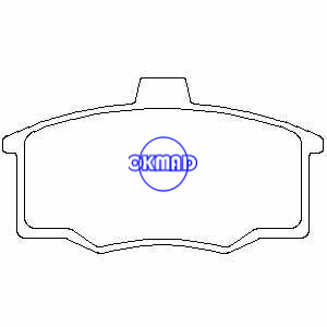 CHEVROLET MONZA Pastilha de freio OEM: MAMUSA326 ICER: 181091 SMCAP107, FCAP107