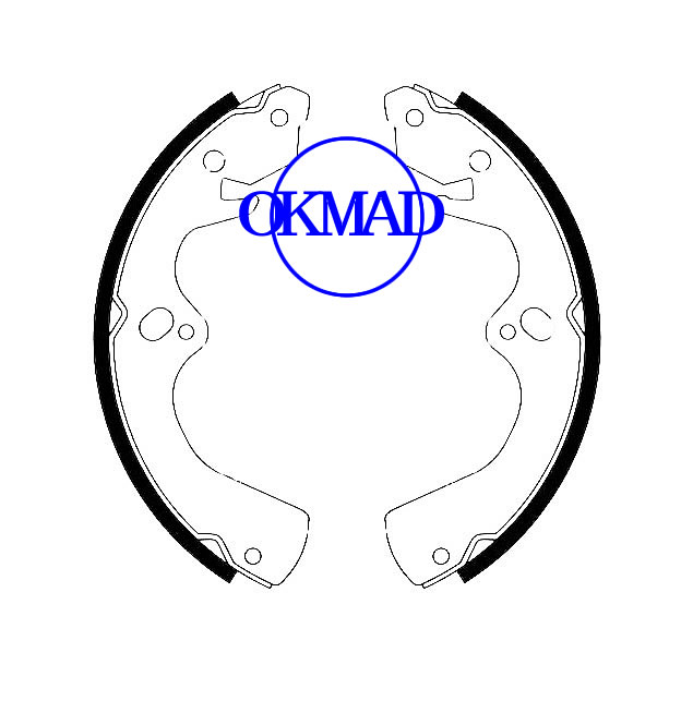 FORD TRUCK Expedition F150 F250 LINCOLN Town Car MAZDA TRUCK B-2000 B-2200 B-2600 드럼 브레이크 슈즈 세트 FMSI:1344-S565 OEM:UB39-26-38Z K3357