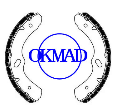 CHEVROLET TRUCK W3500 Tiltmaster GMC TRUCK W4500 W5500HD Forward ISUZU COMMERCIAL 브레이크 슈즈 FMSI:1534-S792 OEM:8-97188455-0