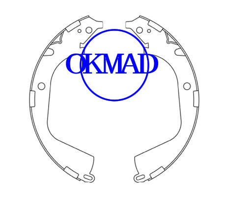 CHEVROLET TRUCK Silverado 1500 GMC TRUCK 시에라 GMC SIERRA 드럼 브레이크 슈즈 세트 FMSI:1643-S960 1644-S960 OEM:25976968 25870982