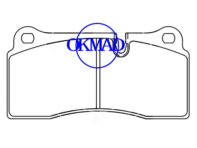 LAMBORGHINI DIABLO LAMBORGHINI GALLARDO LAMBORGHINI MURCIELAGO brake pad FMSI:D1155-8265 OEM:32 00 0561,F1155