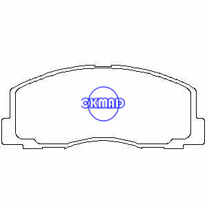 DODGE Colt EAGLE Summit MITSUBISHI Cordia Galant Mirage Lancer Space Wagon PLYMOUTH Laser Brake pad FMSI:7175-D328 7175-D271 OEM:MB277192 FDB368 TRW:GDB355 WVA:20955, F271