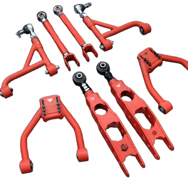 LVTU 98-05 Hot sell Red Adjustable Rear lower Camber Kit Control Arm Tension Rod For LEXUS IS200GS300SC430