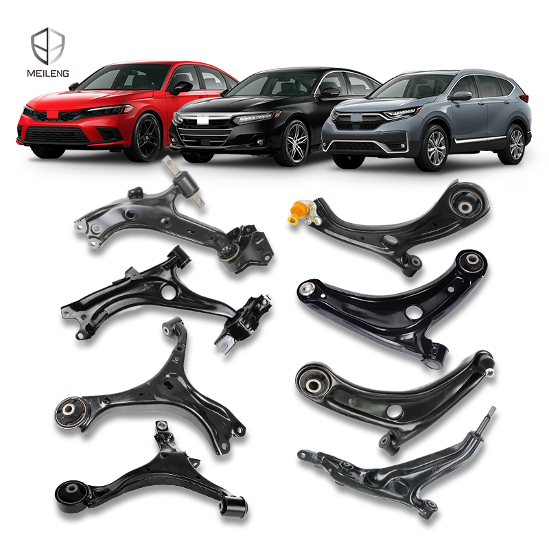 Meileng Car Suspension Front Rear Upper Lower Control Arm Kit for Honda Civic CityCrv Cr-v Fit Jazz Odyssey Vezel Accord 2021