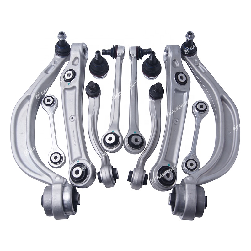 Applicable to Audi Q7 Q8 front upper and lower control arm suspension parts control arm assembly 12pc