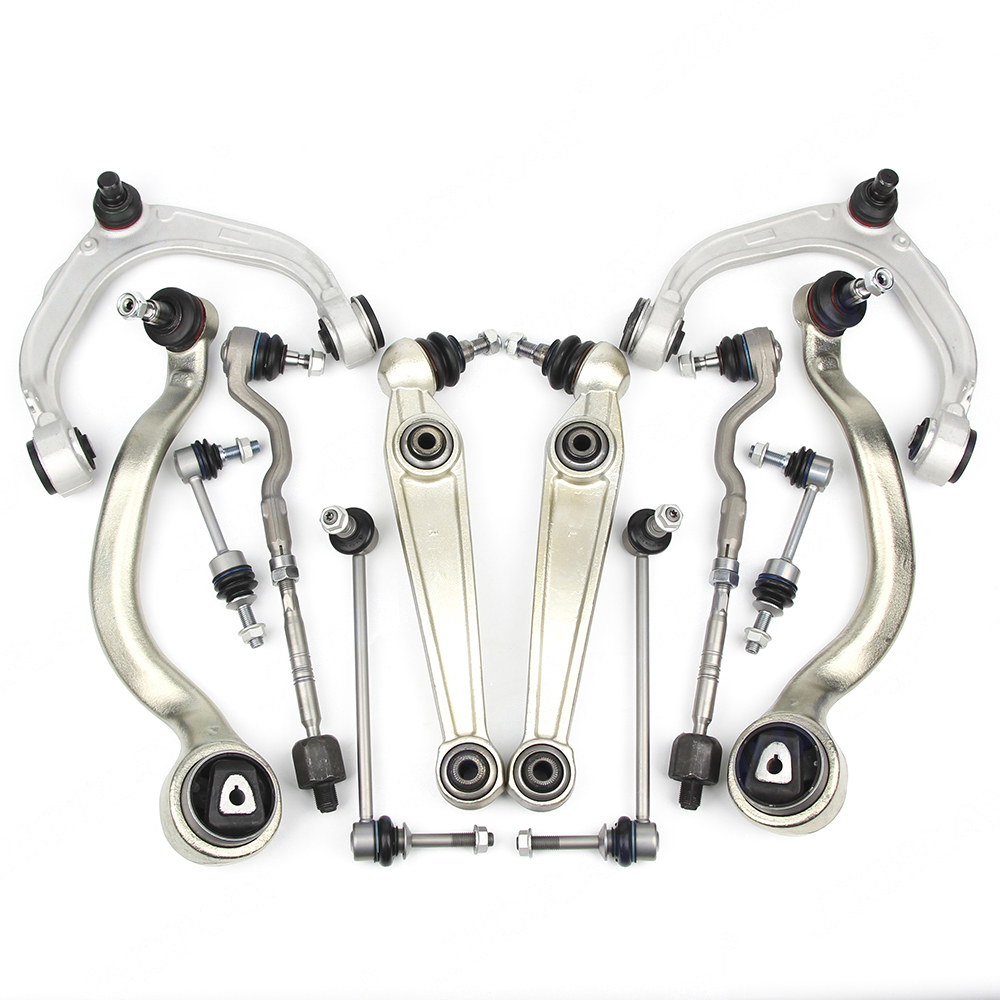 12 Packing Front Lower Upper Control Arm Ball Joint Stabilizer Link Tie Rod Kits For BMW 56 Series F10 F18 F07 F11 F12 F13 F06