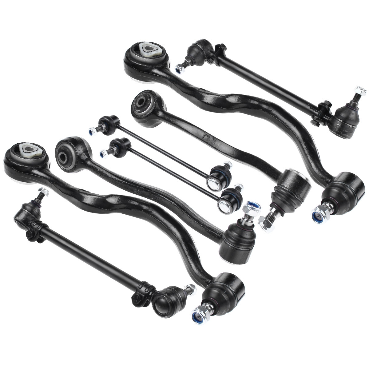 CN US GMA UK AU 8x Control Arm Stabilizer Bar Link Tie Rod End for BMW 525i 530i 535i 540i E34 31121124401