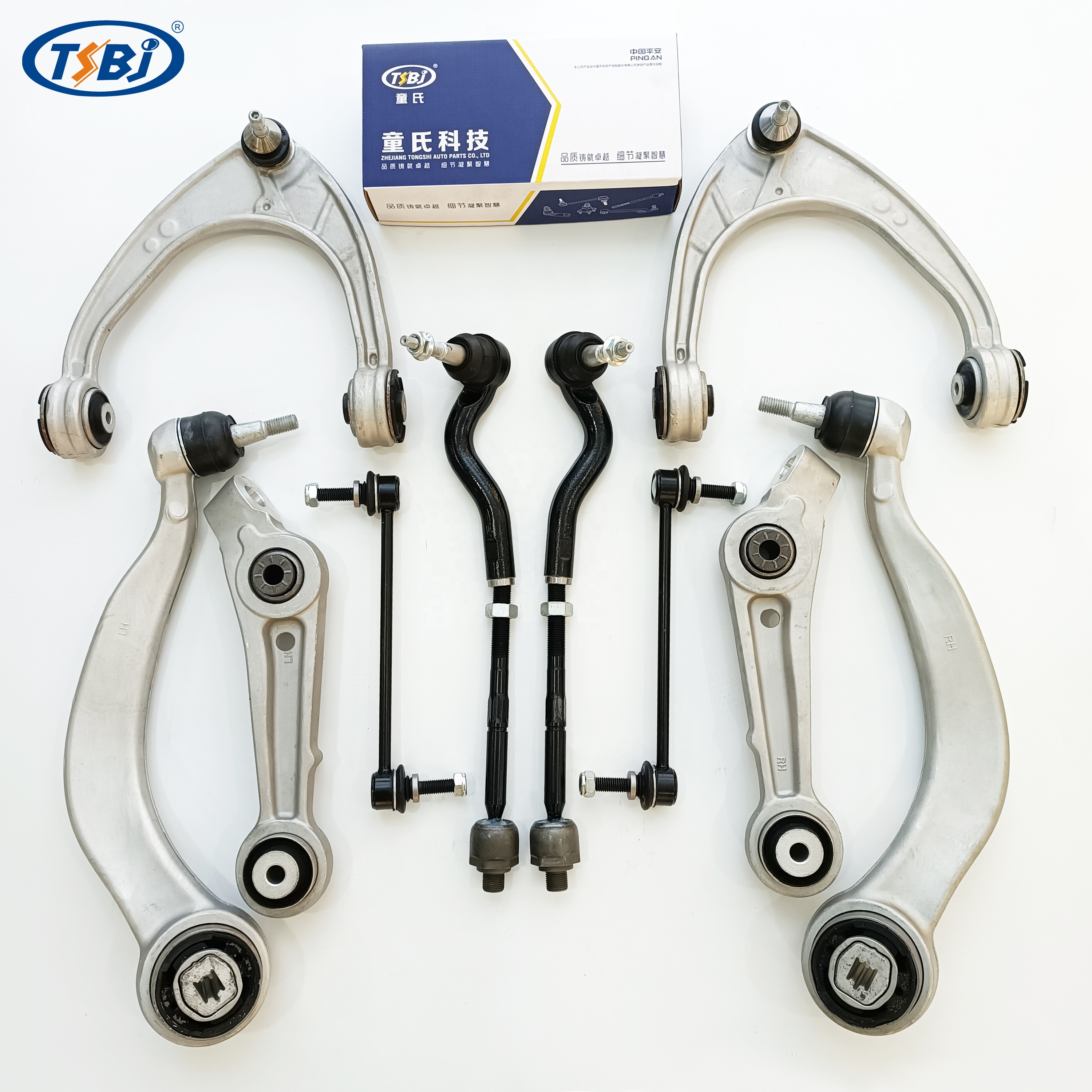 Factory wholesale hot sale full set of auto chassis parts like control arm stabilizer link tie rod endfor Cadillac CT6