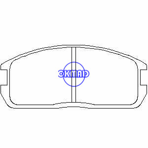 MITSUBISHI Mirage LANCER III IV PLYMOUTH Colt DODGE Colt Brake pad FMSI:7202-D299 OEM:MB668722 FDB357 TRW:GDB365 WVA:21126, F299