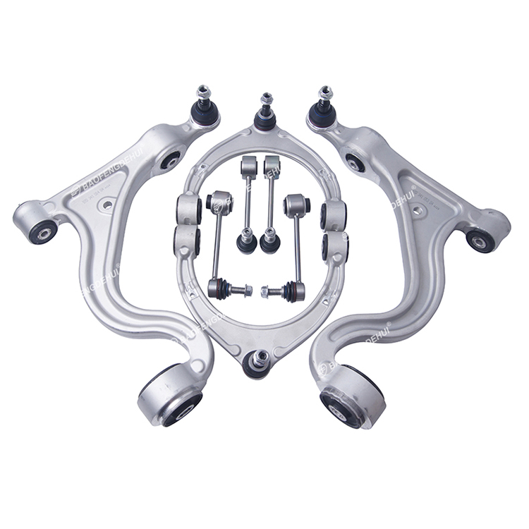 German CarLower suspension pull swing arm support rocker arm tabilizer link control arm kits 8 pcs for Porsche Panamera 970