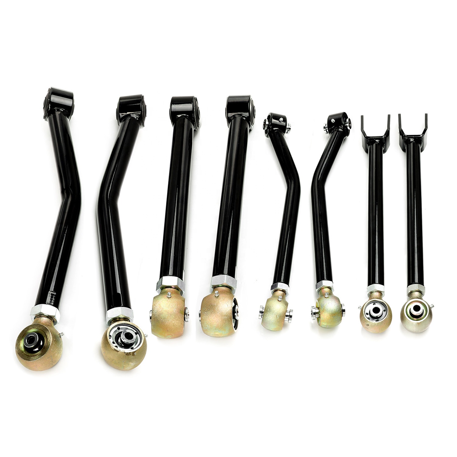 Adjustable Front and Rear Short Control Arms for Jeep Wrangler JK2007-2018 3"+ Lift