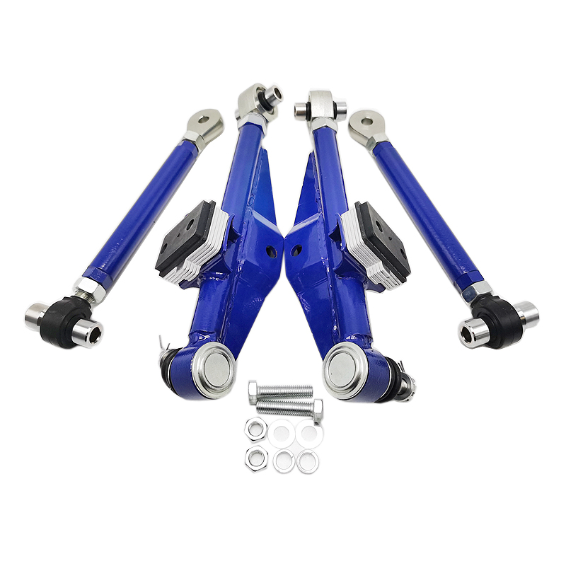 Front Lower Control Arms High Angle Tension Rod for 89-98 Nissan 240SX S13 S14 S1589-94 180SX200SX JDM Version