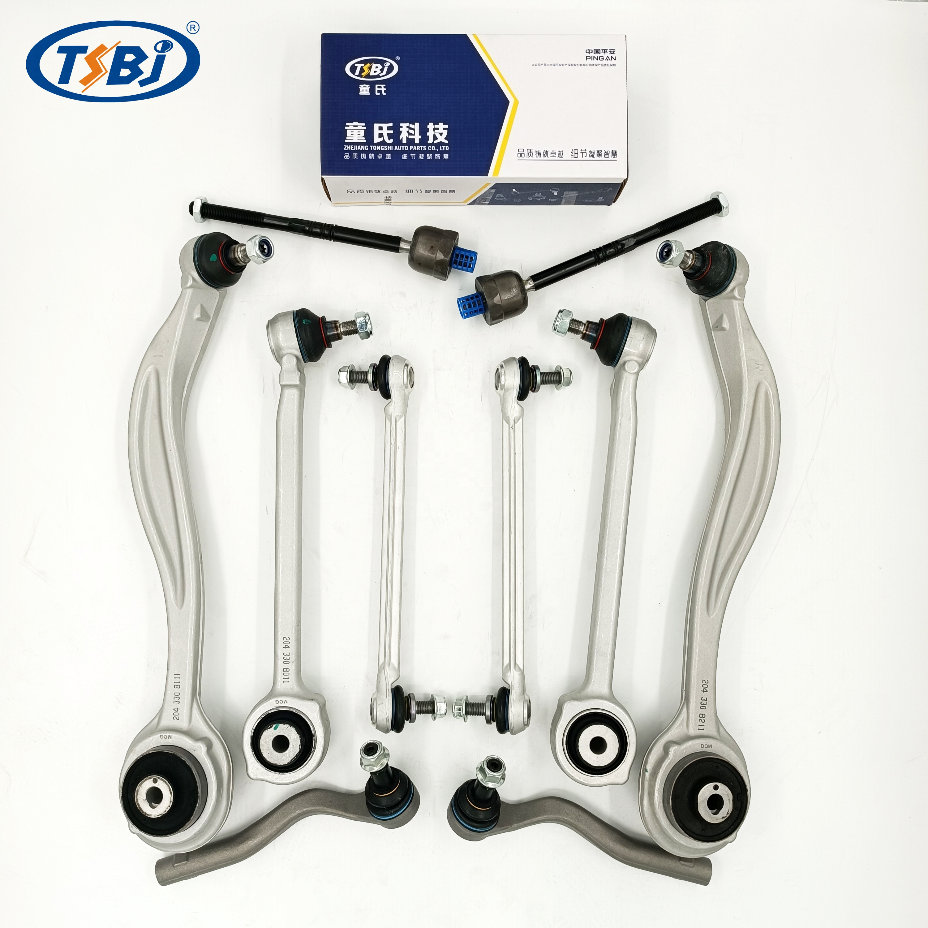 Factoryauto parts control arm kit for Mercedes GLK-Class X204 OE 2043380515 2043301903 2043302003 2043200789 2043202289