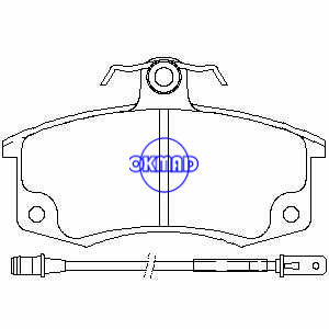LADA 110 111 112 CARLOTA SAMARA FORMA Brake pad OEM:2108-3501080 FDB1325 GDB1446 WVA:23671, FG1446