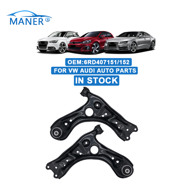 MANER 6RD407151 New Auto Suspension System parts Front Lower Suspension Control Arms For audi vw