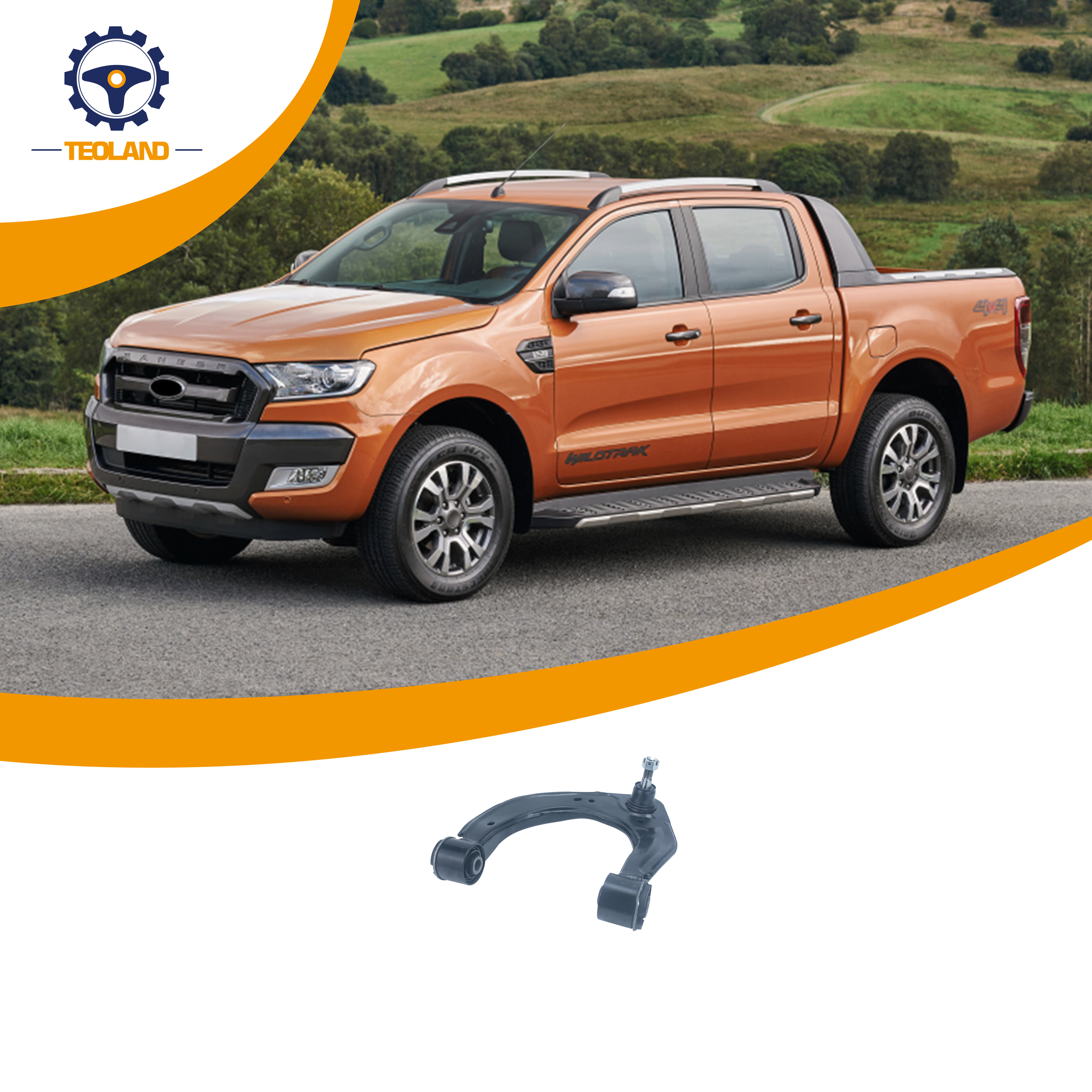 High Quality Suspension System Car Auto Spare Parts Front Upper Control Arm For Ford Ranger (TKE) 2011-UC3C-34-250D UC3C34250D