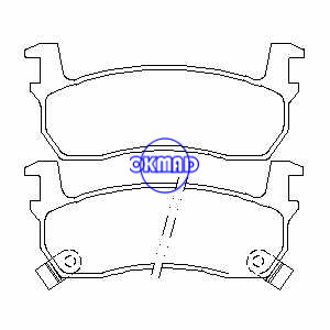 NISSAN MARCH I Micra Canada Brake pad FMSI:7211-D308 OEM:41060-05B90 FDB316 TRW:GDB303 WVA:20957, F308