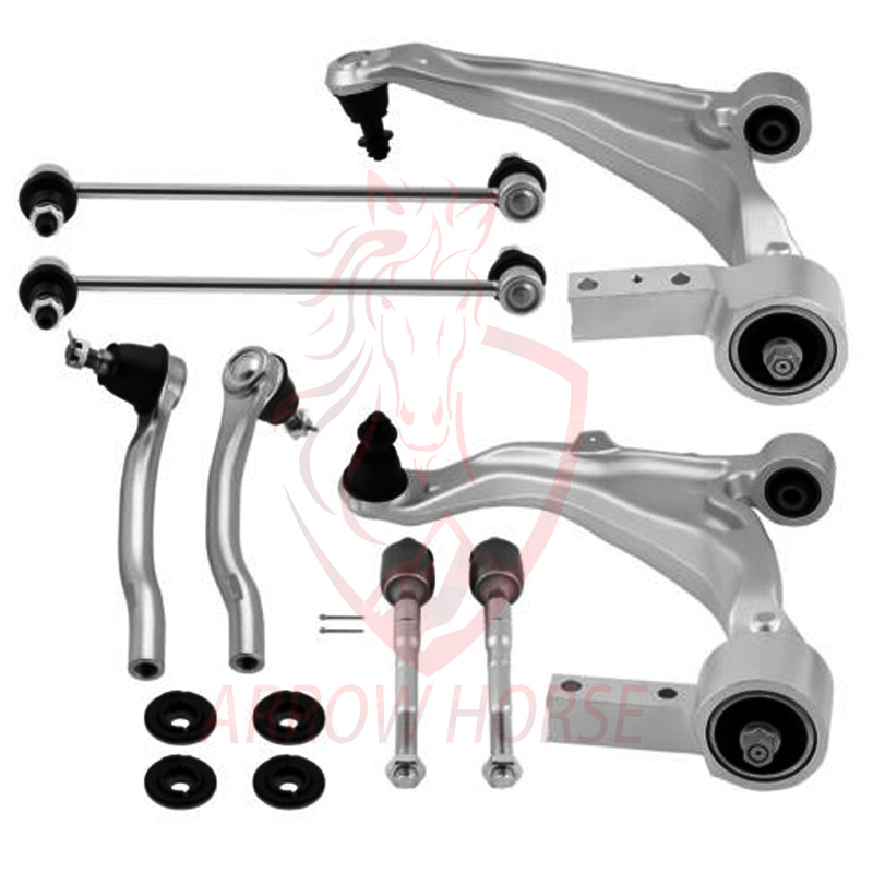 Auto suspension front rear lower upper control arm complete set for Renault Citroen Peugeot DS