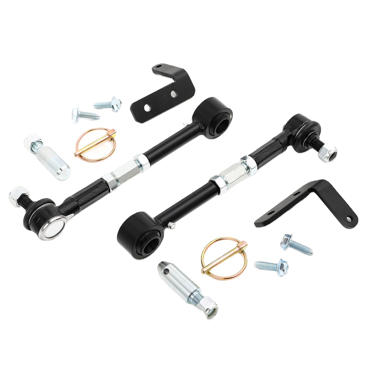 FAPO High Quality Sway Bar Adjustable Quick Disconnectsfor Jeep Wrangle JK 2.5-6 inch Lift PZ073210