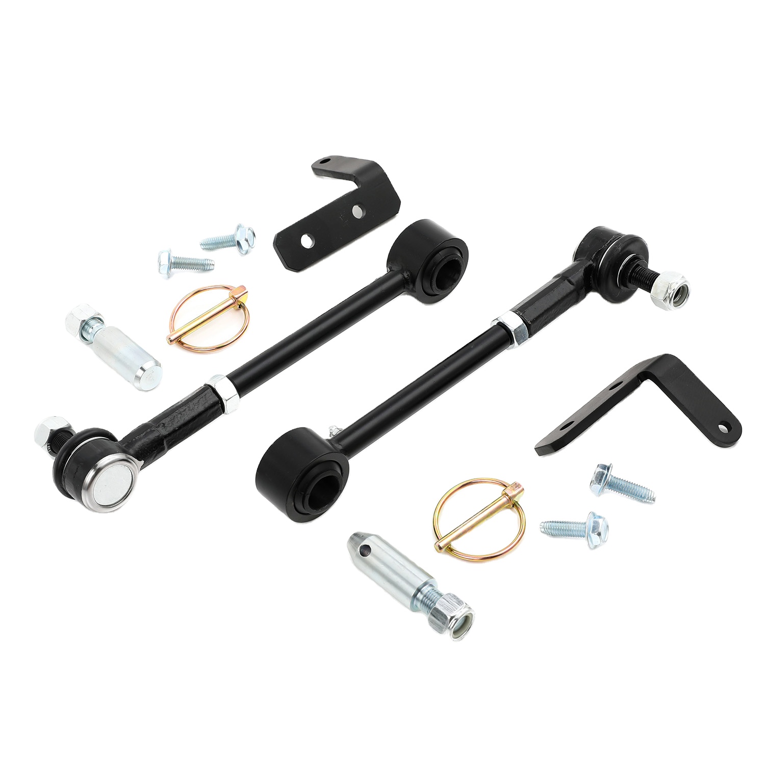 FAPO High Quality Sway Bar Adjustable Quick Disconnectslink for Jeep Wrangle JK 0-2.5 inch Lift PZ072210
