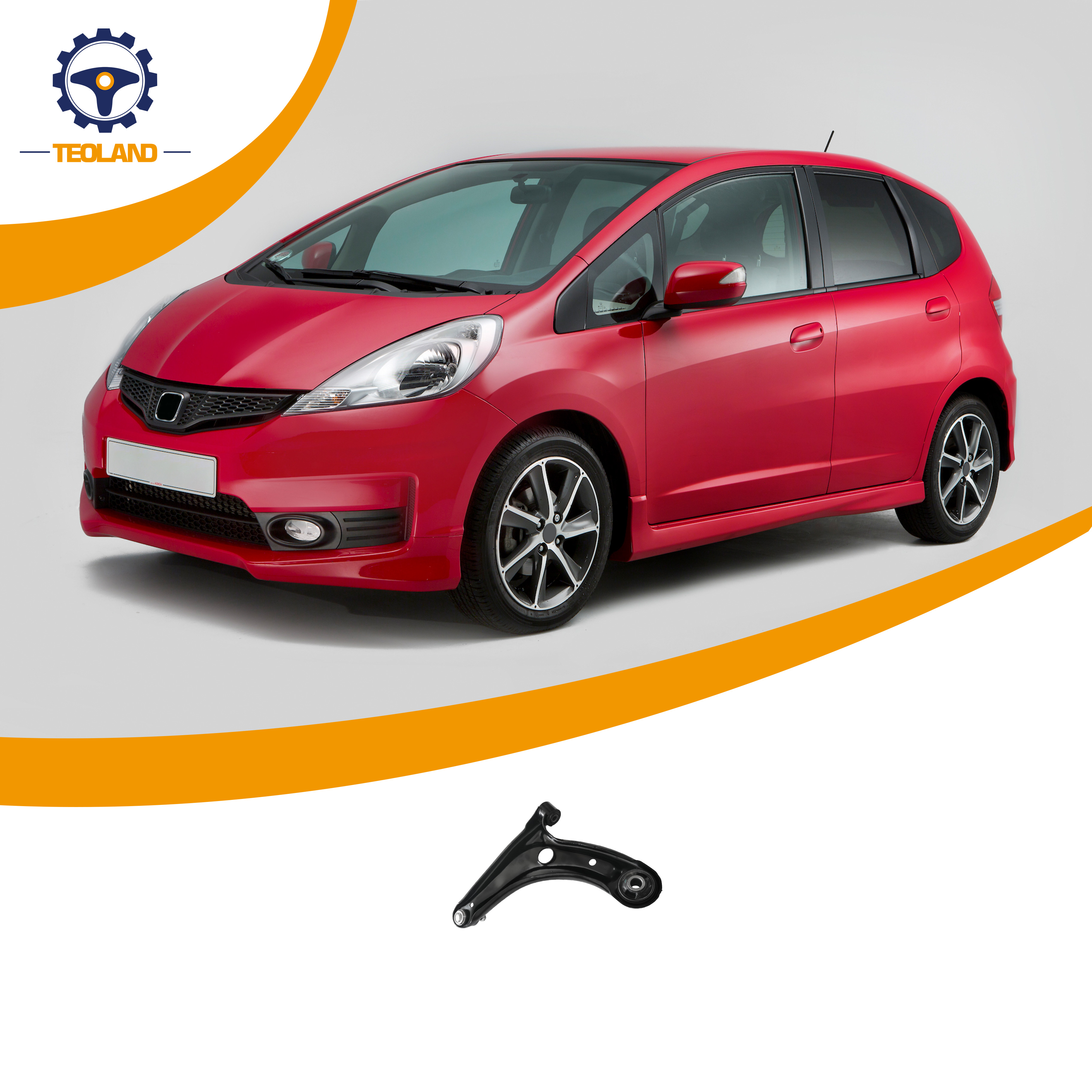 High Quality Suspension System Track Control Arm Steel Front Right For HONDA FIT III JAZZ II Oem 51350-SAA-001 51350SAA001