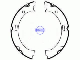 Dodge DAKOTA 2WD 4WD Drum Brake shoes FMSI:1543-S803, OK-BS578