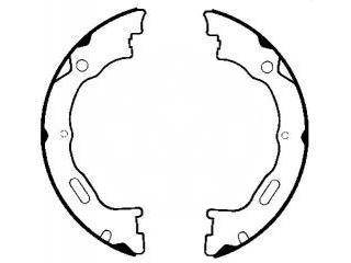 DODGE TRUCK Ram FORD Crown Victoria LINCOLN Town MERCURY Grand Marquis Drum Brake shoes FMSI:2195-S809 OEM:3W1Z-2N712-AA, OK-BS580
