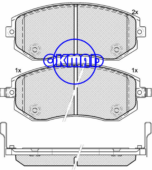 SUBARU Forester Baja Impreza Legacy XV Outback SAAB 9-2X Brake pad FMSI:7830-D929 7880-D929 OEM:26296-FE020 26296-FE080 FDB1639 WVA23865, F929